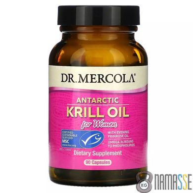 Dr. Mercola Antarctic Krill Oil for Women, 90 капсул