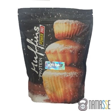 Power Pro Muffins Protein, 600 грам Полуниця-білий шоколад