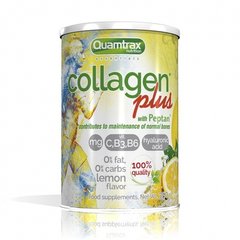 Quamtrax Collagen Plus with Peptan, 350 грам Лимон