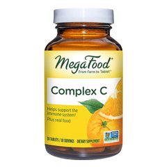MegaFood Complex C, 30 таблеток