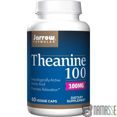 Jarrow Formulas Theanine 100 mg, 60 вегакапсул