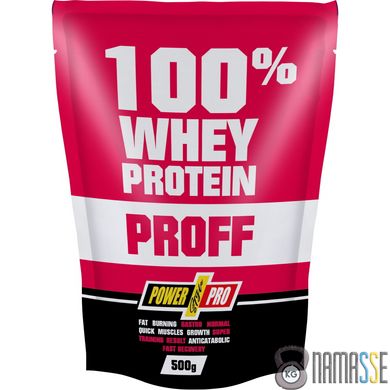Power Pro 100% Whey Protein Proff, 500 грам Вишня у шоколаді