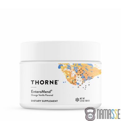 Thorne EnteroMend, 168 грам Апельсин-ваніль