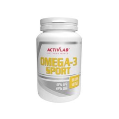 Activlab Omega-3 Sport, 90 капсул
