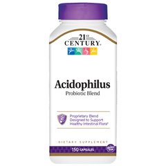 21st Century Acidophilus Probiotic Blend, 150 капсул