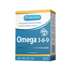 VPLab Omega 3-6-9, 60 капсул