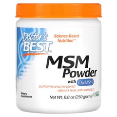 Doctor's Best MSM Powder with OptiMSM, 250 грам