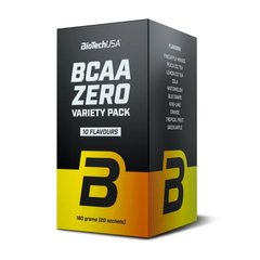 BioTech BCAA Zero Variety Pack, 180 грам