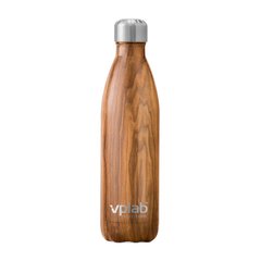 Пляшка VPLab Metal Water Bottle 500 мл, Wood