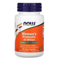 NOW Women's Probiotic 20 Billion, 50 вегакапсул