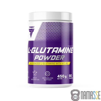 Trec Nutrition L-Glutamine Powder, 450 грам