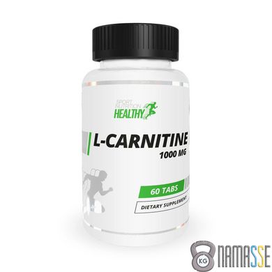 Healthy by MST L-Carnitine 1000 mg, 60 таблеток
