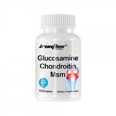 IronFlex Glucosamine + Chondroitin + MSM, 100 таблеток