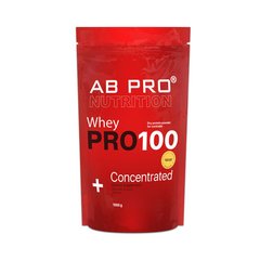 AB Pro Pro 100 Whey Concentrated, 1 кг Ваніль