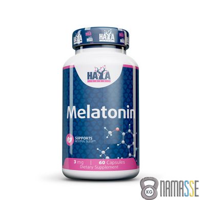 Haya Labs Melatonin 3 mg, 60 капсул