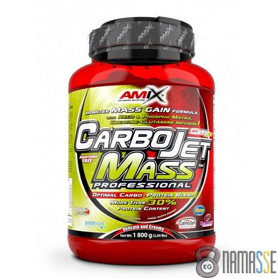 Amix Nutrition CarboJet Mass Professional, 1.8 кг Ваніль