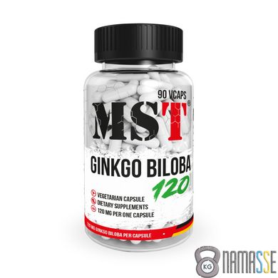 MST Ginkgo Biloba, 90 капсул