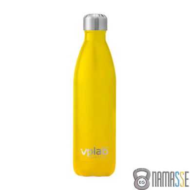 Пляшка VPLab Metal Water Bottle 500 мл, Yellow