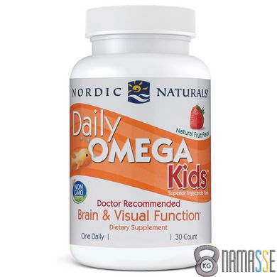 Nordic Naturals Daily Omega Kids, 30 капсул