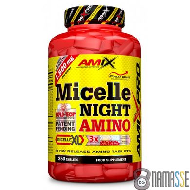 Amix Nutrition Micelle Night Amino, 250 таблеток