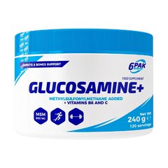 6PAK Nutrition Glucosamine +, 240 грам