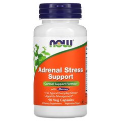 NOW Adrenal Stress Support, 90 вегакапсул