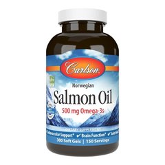 Carlson Labs Salmon Oil, 300 капсул