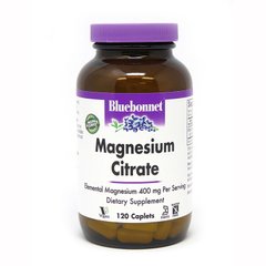 Bluebonnet Nutrition Magnesium Citrate, 60 капсул