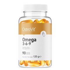 OstroVit Omega 3-6-9, 90 капсул