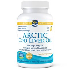 Nordic Naturals Arctic Cod Liver Oil, 90 капсул