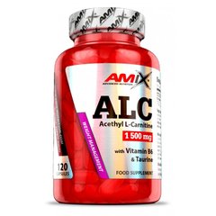 Amix Nutrition ALC with Taurine & Vitamin B6, 120 капсул