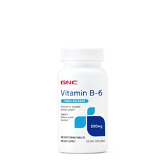GNC Vitamin B6 200 mg, 100 таблеток