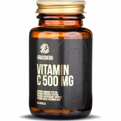 Grassberg Vitamin C 500 mg, 60 капсул