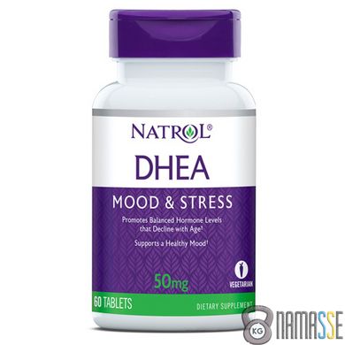 Natrol DHEA 50 mg, 60 таблеток