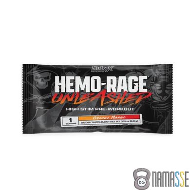 Nutrex Research Hemo Rage Unleashed, 6 грам Апельсин-манго