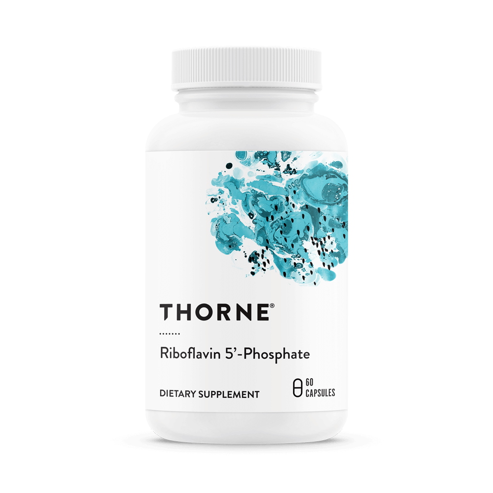 Фото - Прочее спортивное питание Thorne Riboflavin 5' Phosphate, 60 капсул 